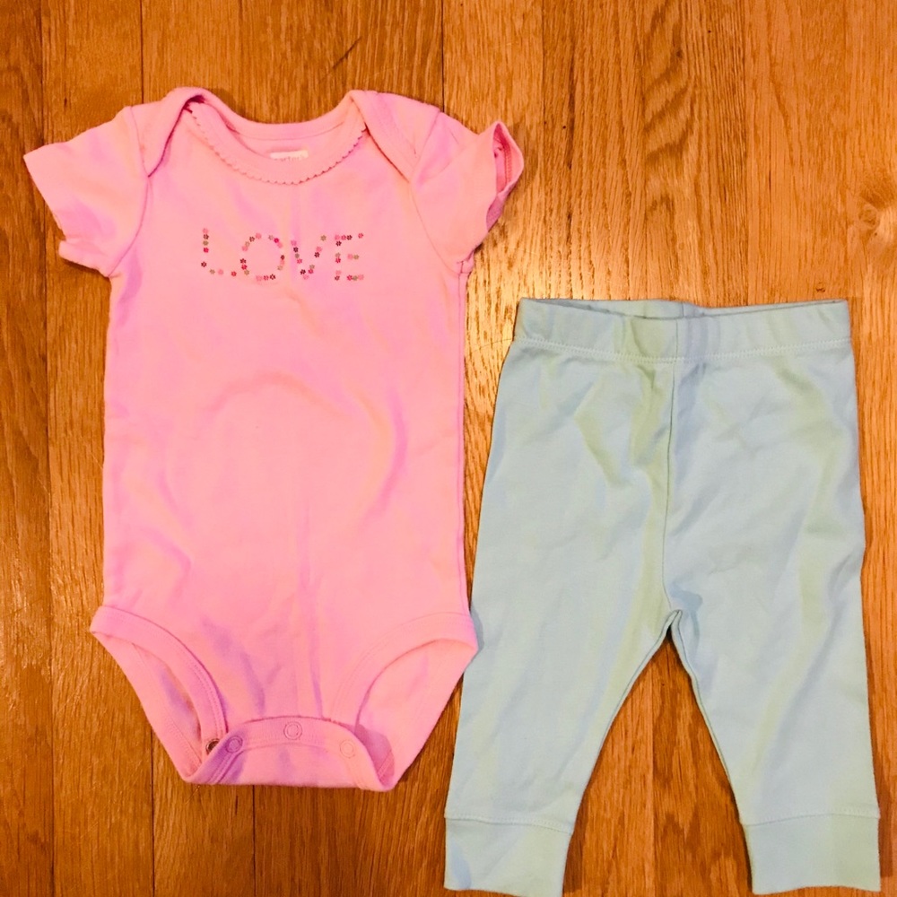 🍁 Onesie and Leggings Set